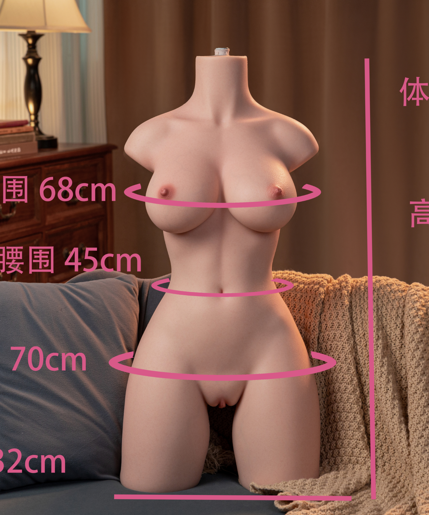 Alternative view of Half Body06(12.5KG) -White[ST-6(12.5KG)] -A